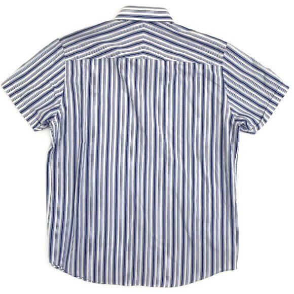 Thomas Nash Men's Shirt Cotton Rich Reg Fit Medium Fits Chest 39-42 Short Sleeve - Picture 2 of 5